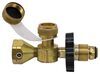 Propane T-Fitting for Small Appliance - POL Valve - Disposable Cylinder Port POL - Male 37207-30105