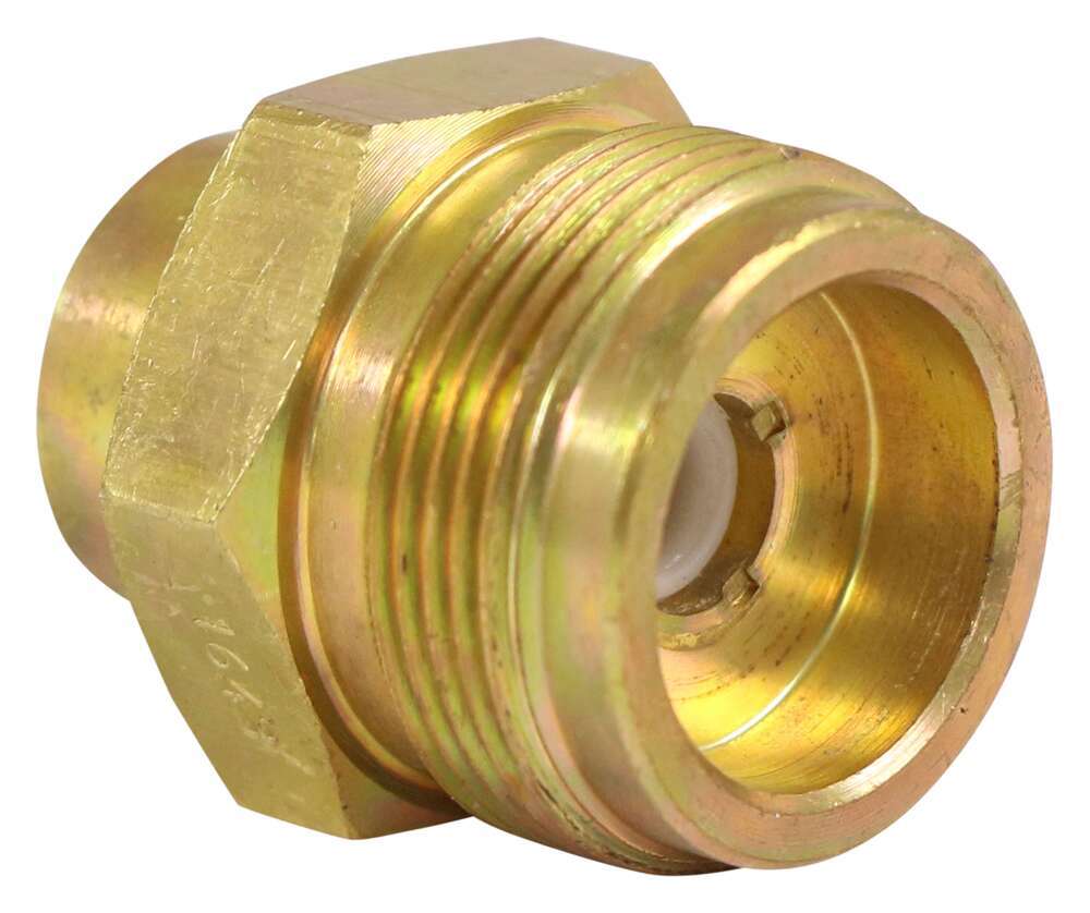 Propane Adapter Fitting - Disposable Cylinder Port x 1/4