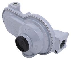 JR Products Horizontal Low Pressure 2-Stage RV LP Gas Regulator                                     