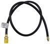 hoses pol - male propane hose pigtail x 1/4 inch inverted flare 4'