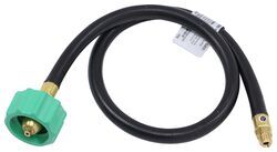 Propane Hose with Back Check - Type 1 x 1/4" Male Inverted Flare - 30"                    