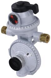JR Products Compact Automatic Changeover 2-Stage Propane Regulator - 37207-31525