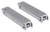 compartment door holders baggage catches - square style stainless steel qty 2