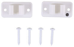 Replacement Sockets for C-Clip Door Holders - Plastic - Polar White - Qty 2 - 37210394PW
