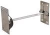 hook and keeper 1 x 2-1/4 inch hole spacing t-style door holder for rv or enclosed trailer - 6 stainless steel