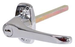 Locking L-Shaped Handle - 4" Long - Chrome - 37210895