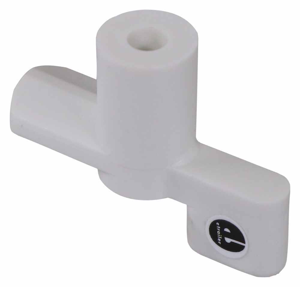 JR Products 11835 White 1/2 Fold Down Entry Door Holder 