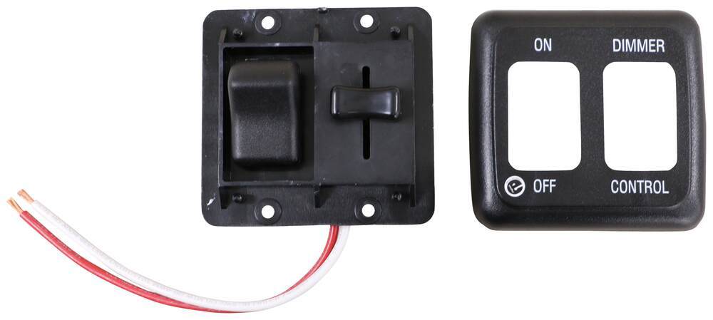 Dimmer Rocker Switch - On/Off - Black JR Products Accessories and Parts ...