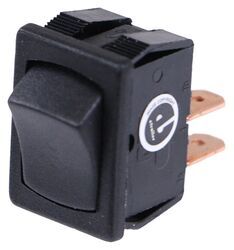 Mini-Momentary 12V Switch - On/Off - SPST - Black - 37212815