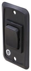 12V Momentary Switch with Faceplate - On/Off/On - DPDT - Black - 37212825