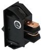 rv exterior lights interior light fixtures wiring switches single labeled rocker switch - on/off spst black/red