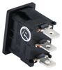 Mini-Momentary Switch - On/Off/On - SPDT - Black Momentary Switch 37213725