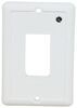 IP66/206 Single RV Switch Faceplate - White Switches 37214035