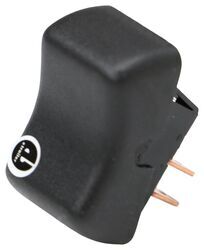 Momentary Switch - On/Off/On - SPST - Black - 37214075
