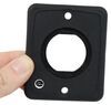 Mounting Plate for 12V Socket or USB Outlet - Single - Black Mounting Plate 37215155