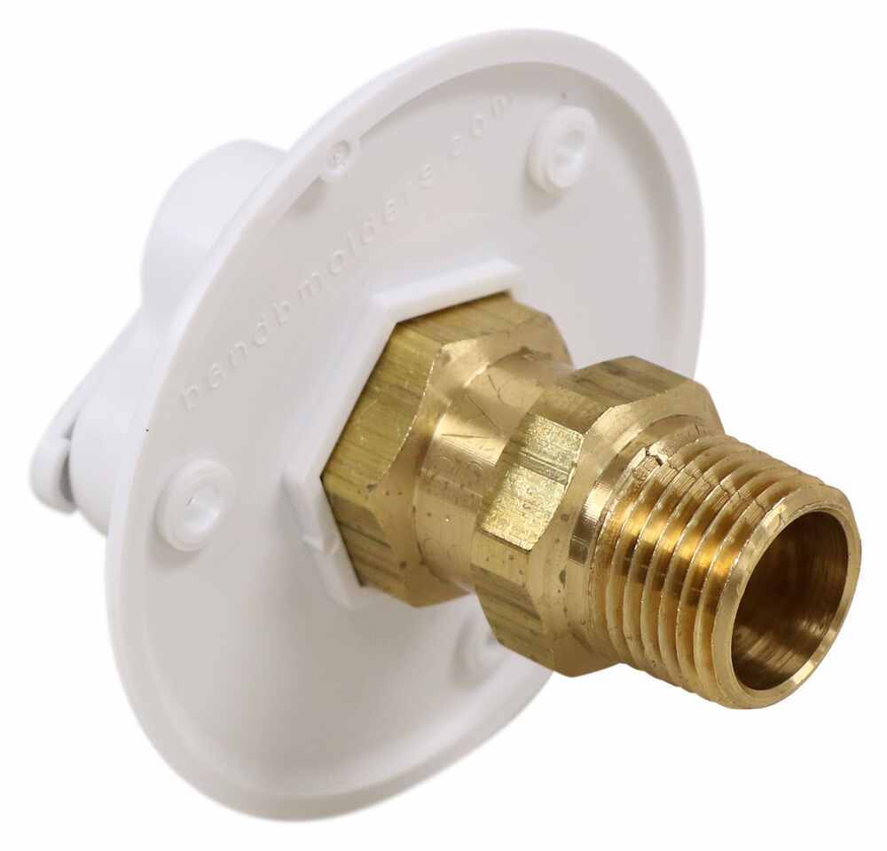 RV City Water Inlet w/ Brass Check Valve - 1/2