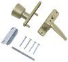 entry door knob and latch set for rv