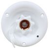 city fill inlet plastic rv water w/ brass check valve - 1/2 inch mpt flange recessed mount white