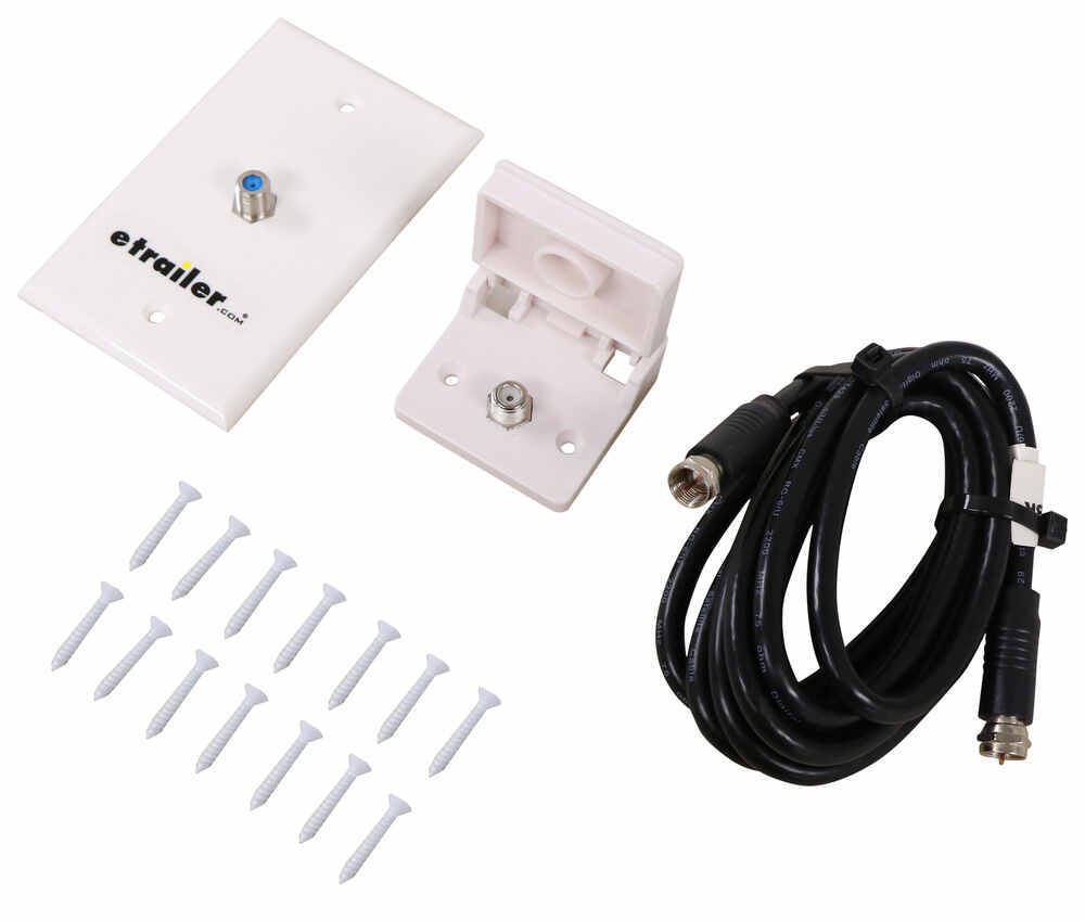Accessories and Parts 37247815 - Cable TV Installation Kit - JR Products