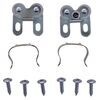 Double Roller Catches with Metal Clips for RV Cabinets - Qty 2 Catches 37270225