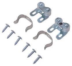Double Roller Catches with Metal Clips for RV Cabinets - Qty 2 - 37270225