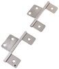 Non-Mortise RV Cabinet Hinges - Flush Mount - Satin Nickel - Qty 2 Satin Nickel 37270635