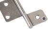 Non-Mortise RV Cabinet Hinges - Flush Mount - Satin Nickel - Qty 2 Hinges 37270635
