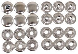 Snap Fasteners for Cloth - Qty 6