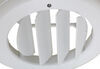 vent plastic b&b rv ceiling cool w/ rotating damper - 1/4 inch flange 4-3/4 diameter polar