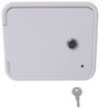 Multi Purpose Access Door W Lock Wide X Tall White JR Products RV Access