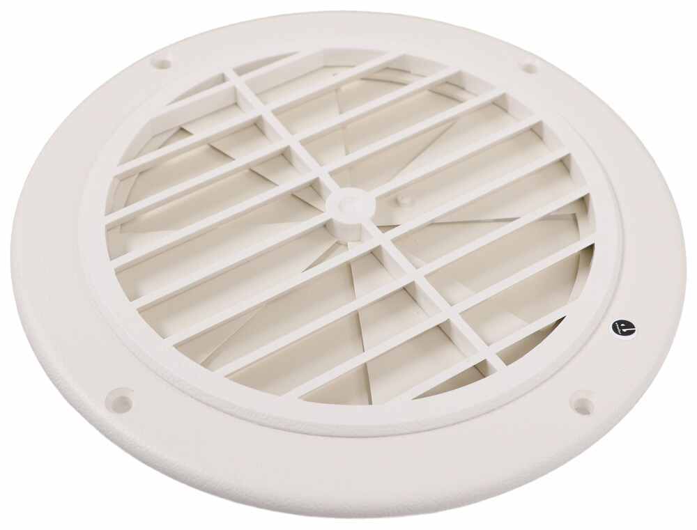 Dampered RV Ceiling Vent for Dometic ACs - Polar White JR Products RV ...