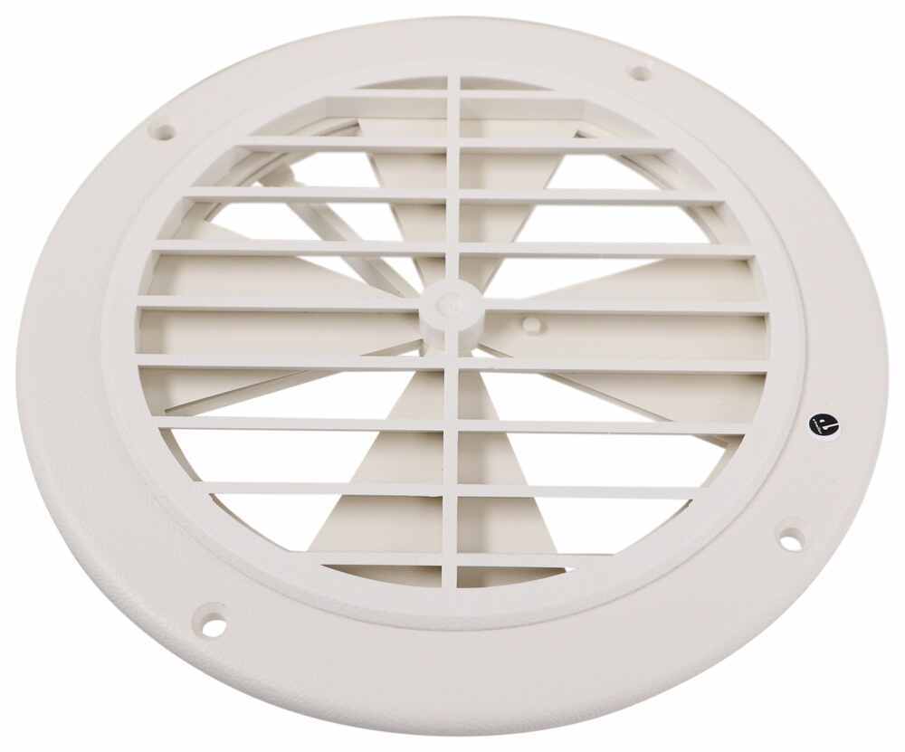 Dampered RV Ceiling Vent for Dometic ACs - Polar White JR Products RV ...