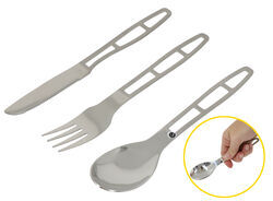 GSI Outdoors Flatware Set - 1 Person - Stainless Steel - 37361004
