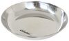 dishes gsi outdoors deep plate - 8-1/2 inch diameter stainless steel