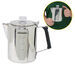 GSI Outdoors Glacier Coffee Percolator - Stainless Steel - 9 Cups