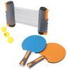 outdoor games outside inside freestyle table tennis set - 2 players