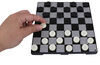 board games skill strategy 2 players outside inside checkers - magnetic