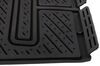 Road Comforts Custom Auto Floor Mats - Front, Middle, Center, and Rear - Black Contoured 3742374A