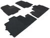 custom fit thermoplastic road comforts auto floor mats - front and rear black