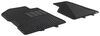 Road Comforts Custom Auto Floor Mats - Front - Black Thermoplastic 3743950B