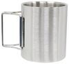 drinkware cups and mugs acecamp double-wall cup - 10 fl oz stainless steel