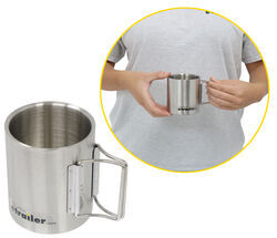 AceCamp Multipurpose Double-Wall Cup - Stainless Steel - 10 fl oz