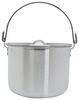 cookware acecamp tribal camping pot - 4 liters aluminum