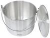 cookware pots acecamp tribal camping pot - 8 liters aluminum