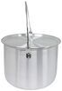 cookware pots acecamp tribal camping pot - 12 liters aluminum
