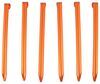 tents tent stakes and pegs acecamp u-shape - aluminum 7 inch long qty 6