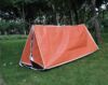 0  tube tents 2 person acecamp multi-layer reflective tent - orange