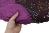 youth mummy acecamp sleeping bag - glow in the dark 30 degree purple