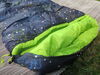 0  youth 5 feet 3 inches acecamp sleeping bag - rectangular glow in the dark 30 degree blue