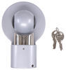 latch lock master 1-7/8 inch 2 and 2-5/16 trailer coupler - gray keyed alike